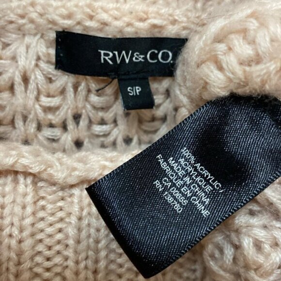 RW&CO Pink Sweater Balloon sleeves - Picture 14 of 15